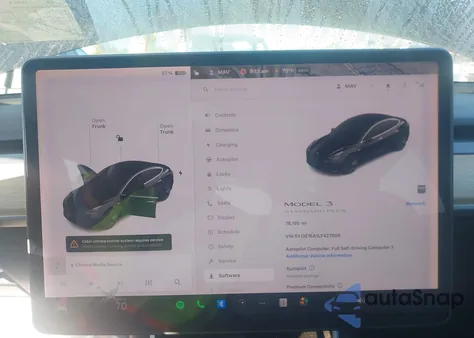 2020 Tesla Model 3 Standard Range Plus Rear-Wheel Drive/Standard Range Rear-Wheel Drive из США, поврежденный, VIN 5YJ3E1EA1LF427506